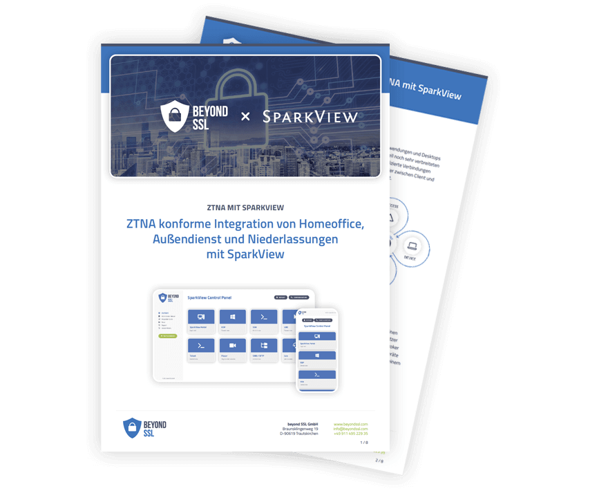 beyond SSL - Whitepaper: ZTNA mit SparkView
